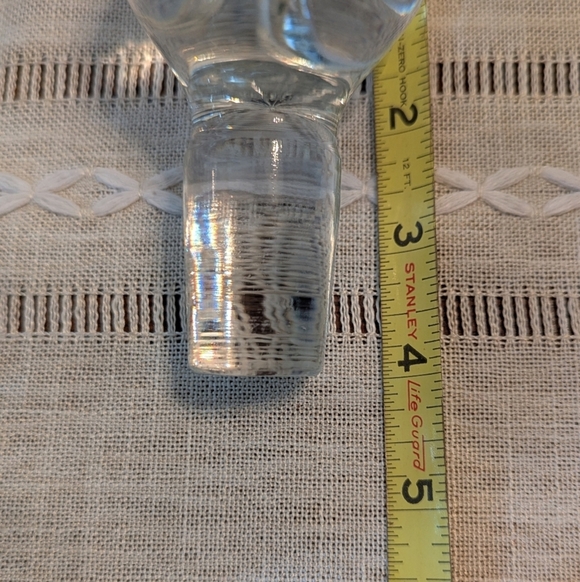 Vintage 1980's Cut Crystal Liquor Decanter - Picture 5 of 7